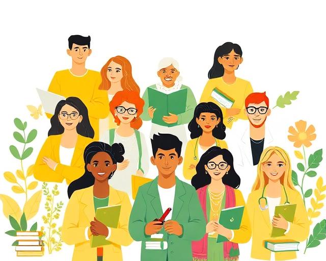 Estudiantes de psicología y trabajo social